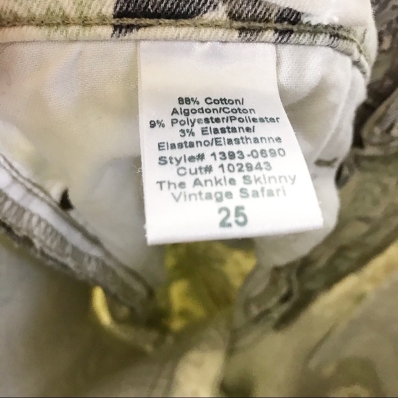 Current Elliott Ankle Skinny Vintage Safari Jeans - Picture 7 of 12